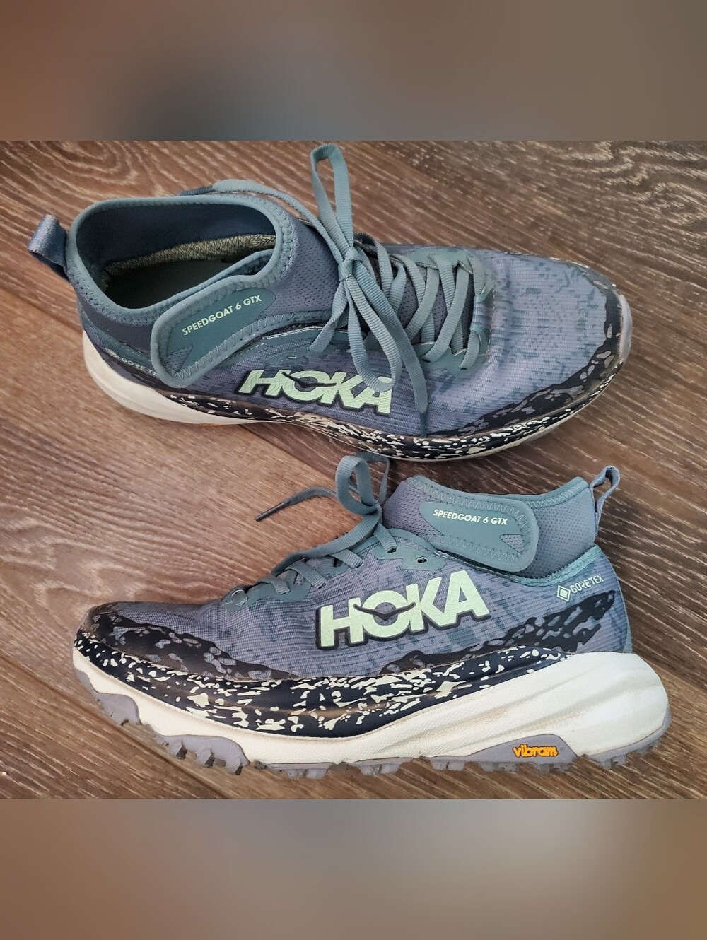 Hoka Speedgoat 6 Mid GTX Women’s Trail Running Hiking Shoes GORE-TEX US Size 8.5